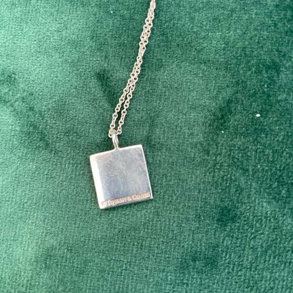 Tiffany &. Co Necklace with square pendant - Picture 6 of 7